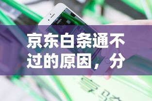 京东白条通不过的原因,分享5个车抵押贷款平台 京东白条通不过的原因,分享5个车抵押贷款平台