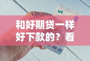 和好期贷一样好下款的？看看这五个2025年12月网贷平台