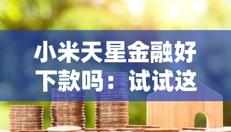 小米天星金融好下款吗：试试这五个十大靠谱网贷平台