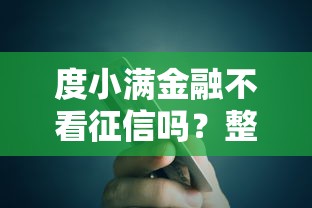 度小满金融不看征信吗？整理5个加盟贷款平台做代理