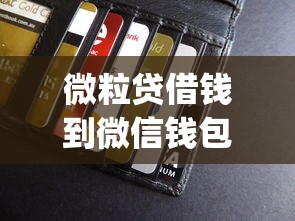 微粒贷借钱到微信钱包，整理五个12月独家贷款的app