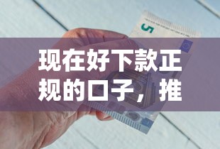 现在好下款正规的口子，推荐五个花户能下款的口子
