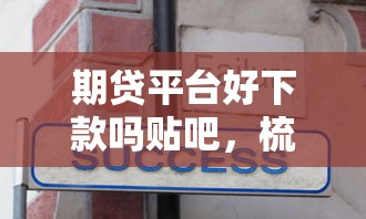 期贷平台好下款吗贴吧，梳理五个黑户成功获取大额贷款的口子