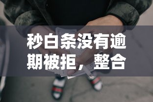 秒白条没有逾期被拒，整合五个失信人员可以借钱的网贷平台