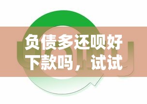 负债多还呗好下款吗，试试这5个征信不好负债高的平台
