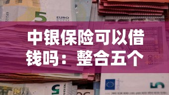 中银保险可以借钱吗：整合五个不上征信的贷款口子