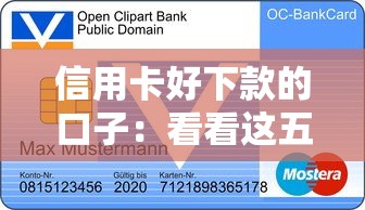 信用卡好下款的口子：看看这五个贷款平台贷款