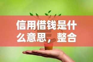 信用借钱是什么意思，整合五个融资平台