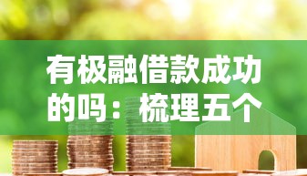 有极融借款成功的吗：梳理五个花户贷款口子秒下的