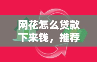 网花怎么贷款下来钱，推荐5个70岁可以贷款的平台