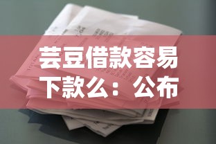 芸豆借款容易下款么：公布5个适合大学生的贷款平台