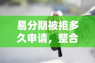 易分期被拒多久申请，整合5个有车贷款平台