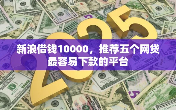 新浪借钱10000，推荐五个网贷最容易下款的平台