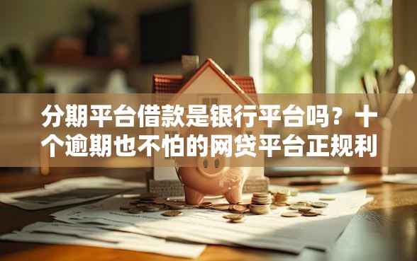 分期平台借款是银行平台吗？十个逾期也不怕的网贷平台正规利息低