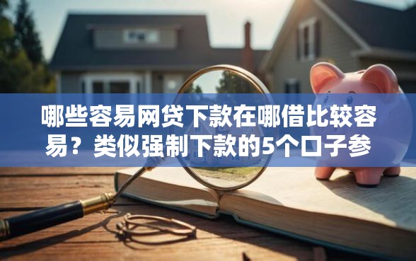 哪些容易网贷下款在哪借比较容易？类似强制下款的5个口子参考