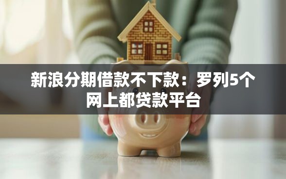 新浪分期借款不下款：罗列5个网上都贷款平台