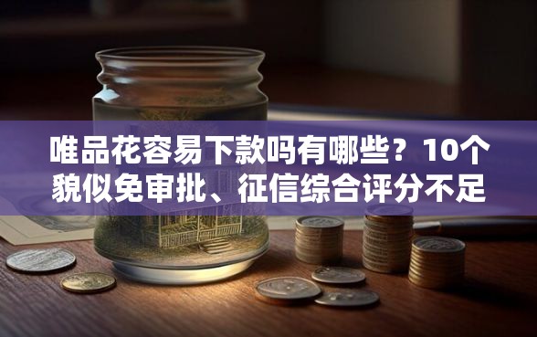 唯品花容易下款吗有哪些？10个貌似免审批、征信综合评分不足能下款的平台合集
