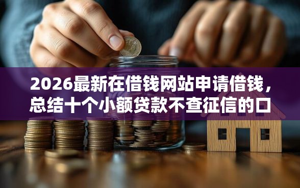 2026最新在借钱网站申请借钱，总结十个小额贷款不查征信的口子！