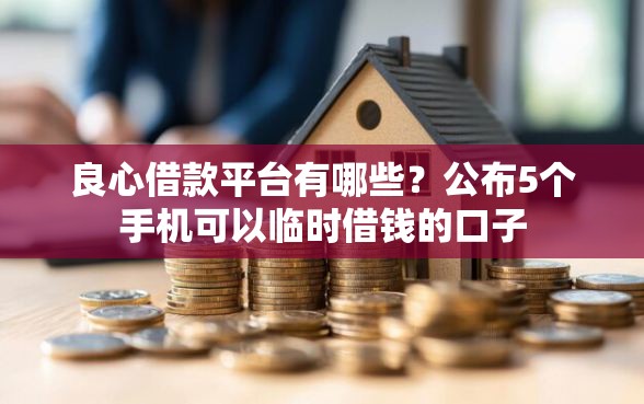 良心借款平台有哪些？公布5个手机可以临时借钱的口子