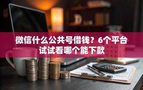微信什么公共号借钱?6个平台试试看哪个能下款 微信什么公共号借钱?6个平台试试看哪个能下款