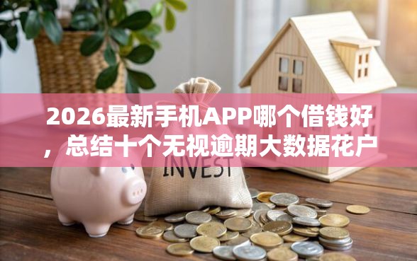 2026最新手机APP哪个借钱好，总结十个无视逾期大数据花户黑户软件！