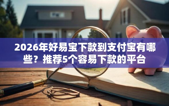 2026年好易宝下款到支付宝有哪些？推荐5个容易下款的平台