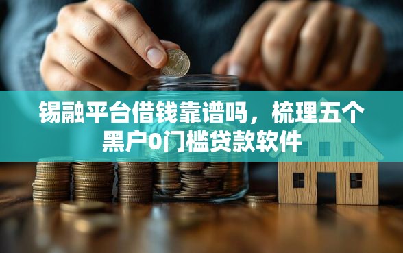 锡融平台借钱靠谱吗，梳理五个黑户0门槛贷款软件