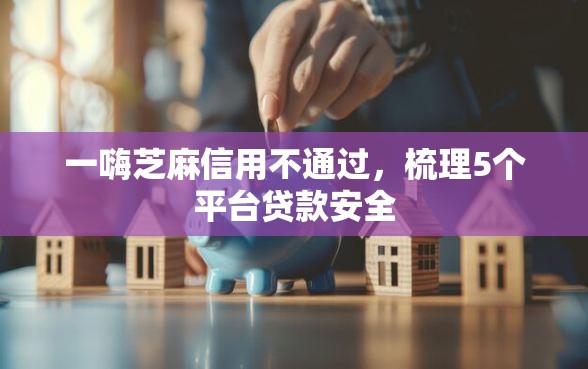 一嗨芝麻信用不通过，梳理5个平台贷款安全