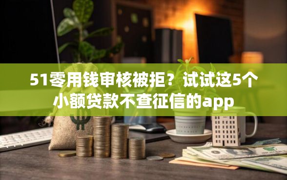 51零用钱审核被拒？试试这5个小额贷款不查征信的app