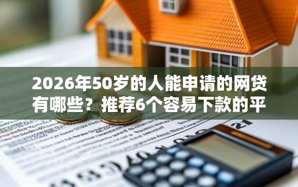 2026年50岁的人能申请的网贷有哪些？推荐6个容易下款的平台