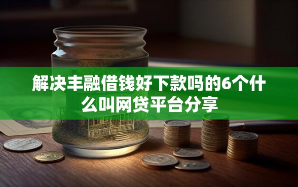 解决丰融借钱好下款吗的6个什么叫网贷平台分享
