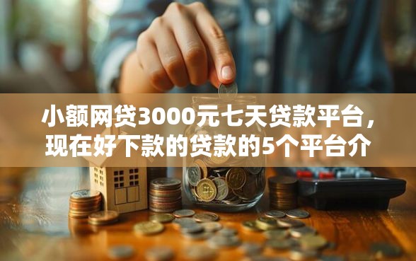 小额网贷3000元七天贷款平台，现在好下款的贷款的5个平台介绍