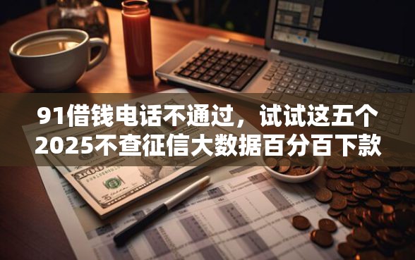 91借钱电话不通过，试试这五个2025不查征信大数据百分百下款的平台