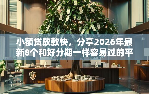 小额贷放款快，分享2026年最新8个和好分期一样容易过的平台
