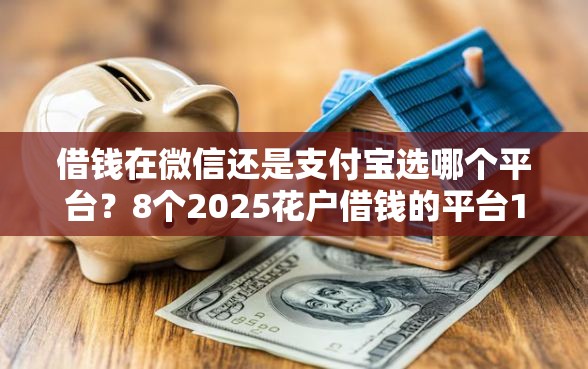 借钱在微信还是支付宝选哪个平台？8个2025花户借钱的平台100%能借到推荐
