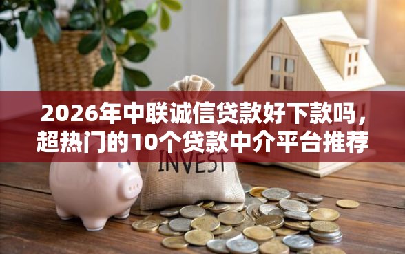 2026年中联诚信贷款好下款吗，超热门的10个贷款中介平台推荐