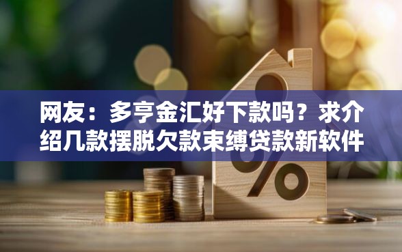 网友：多亨金汇好下款吗？求介绍几款摆脱欠款束缚贷款新软件