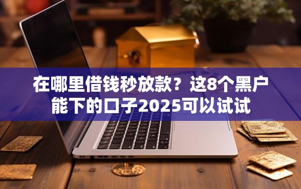 在哪里借钱秒放款？这8个黑户能下的口子2025可以试试
