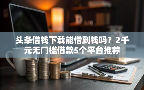 头条借钱下载能借到钱吗？2千元无门槛借款5个平台推荐