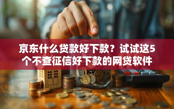 京东什么贷款好下款？试试这5个不查征信好下款的网贷软件