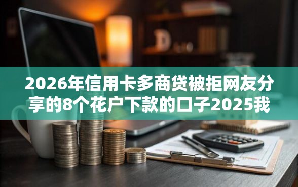 2026年信用卡多商贷被拒网友分享的8个花户下款的口子2025我觉得不错！