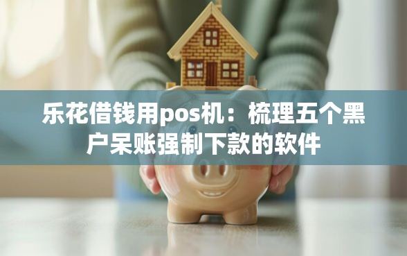 乐花借钱用pos机：梳理五个黑户呆账强制下款的软件