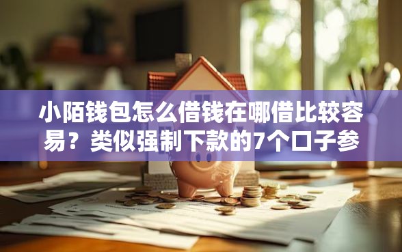 小陌钱包怎么借钱在哪借比较容易？类似强制下款的7个口子参考