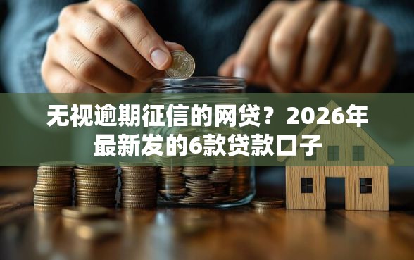 无视逾期征信的网贷？2026年最新发的6款贷款口子