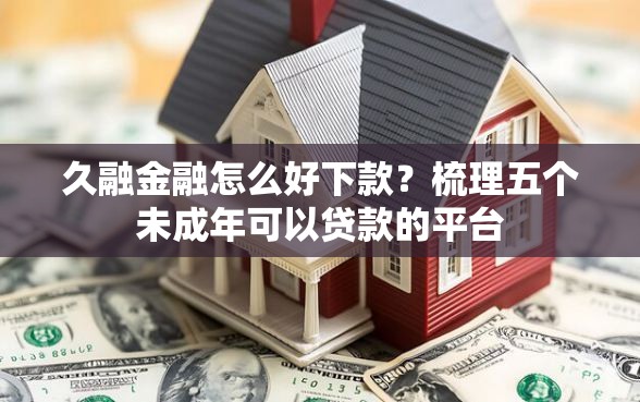 久融金融怎么好下款？梳理五个未成年可以贷款的平台