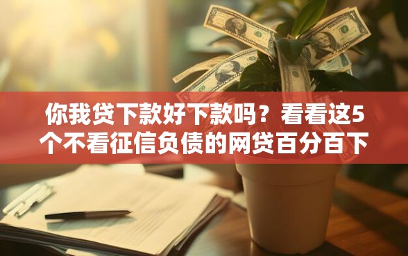 你我贷下款好下款吗？看看这5个不看征信负债的网贷百分百下款平台