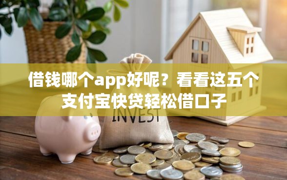 借钱哪个app好呢？看看这五个支付宝快贷轻松借口子