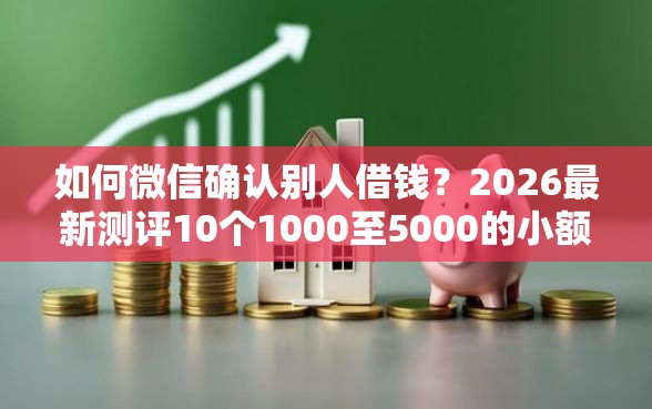 如何微信确认别人借钱？2026最新测评10个1000至5000的小额贷款平台