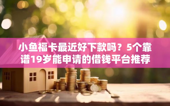 小鱼福卡最近好下款吗？5个靠谱19岁能申请的借钱平台推荐