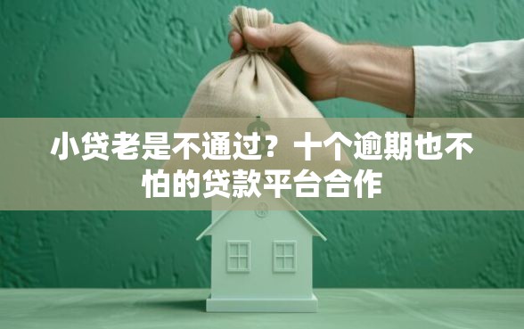小贷老是不通过？十个逾期也不怕的贷款平台合作